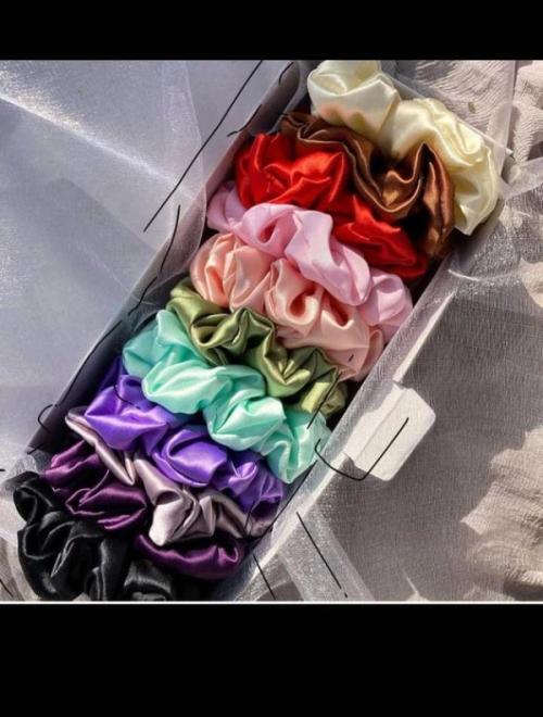 Scrunchies.