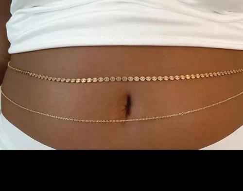 Bohemian Double Layered Waist Chain.