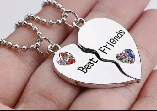 Best Friends Pair Necklace.