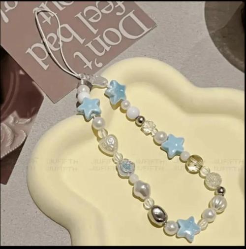 Star and Love Phone Lanyard.