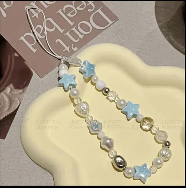 Star and Love Phone Lanyard.