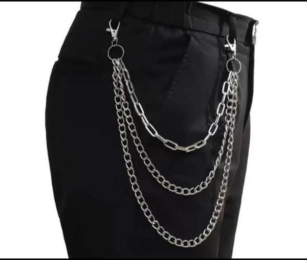 Multi Layered Punk Style Trouser Chain.