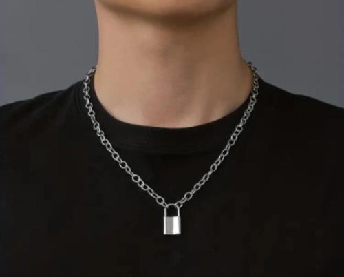 Personalised Lock Necklace. 