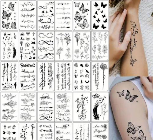 Temporary Waterproof Tattoos 