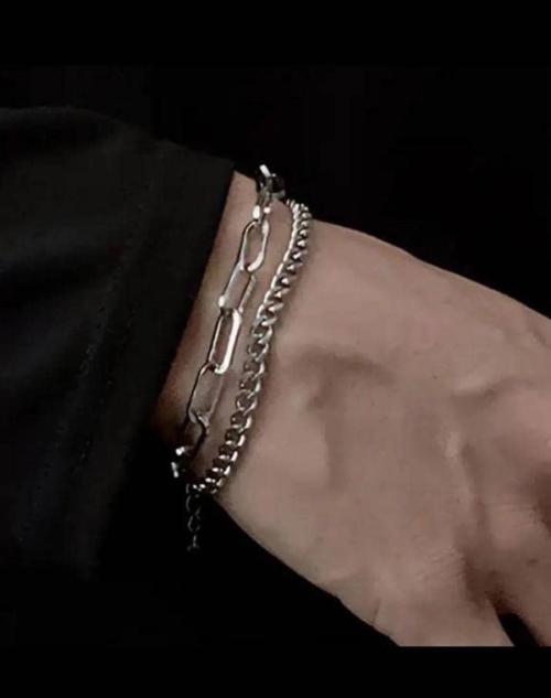 Double Layered Bracelet.