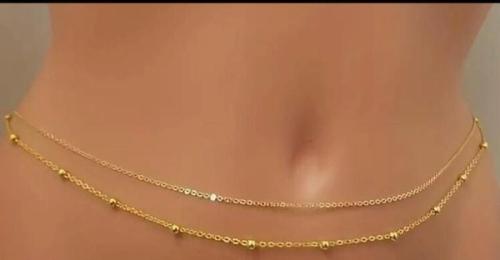 Double Layered Waist Chain.