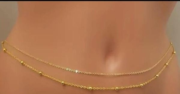 Double Layered Waist Chain.