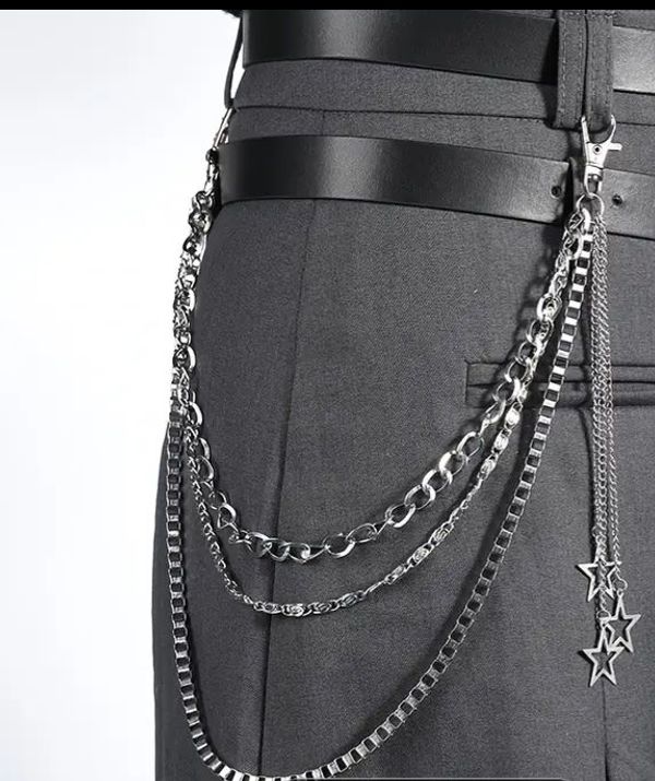 Star Pendant Trouser Chain.