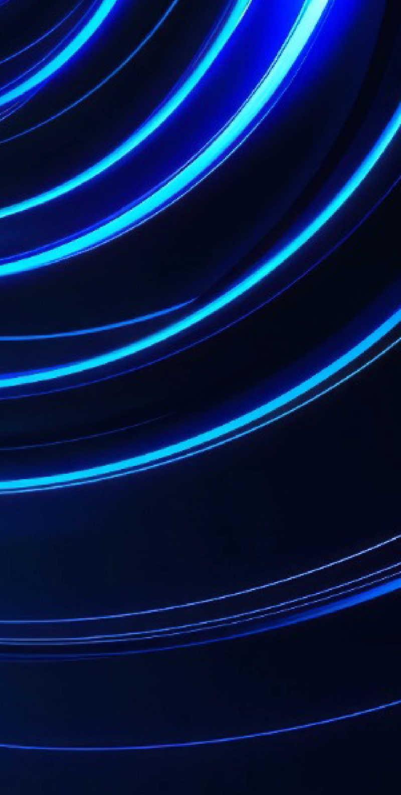 Right section blue concentric circles