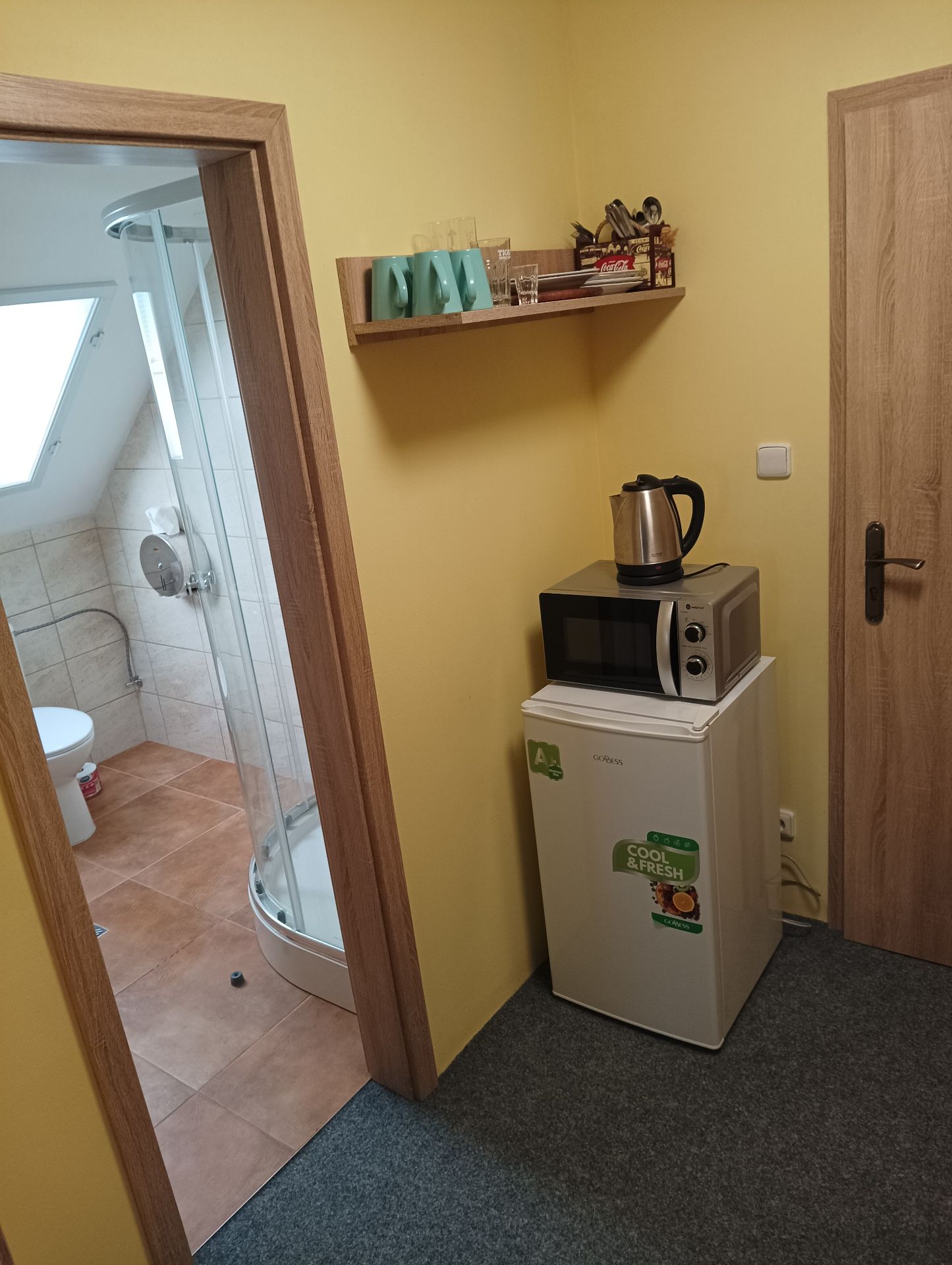 Pokoj č. 7 — čtyřlůžkový, v patře