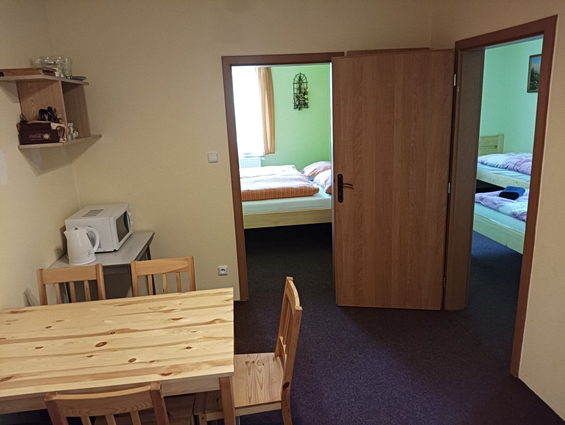 Pokoj č. 5 — apartmán 3+2 lůžko přízemí