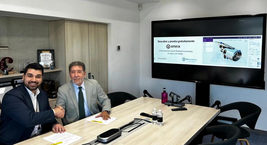 INVELON and FPEmpresa equip more than 250 vocational education centres across Spain with the Onirix Augmented Reality tool.