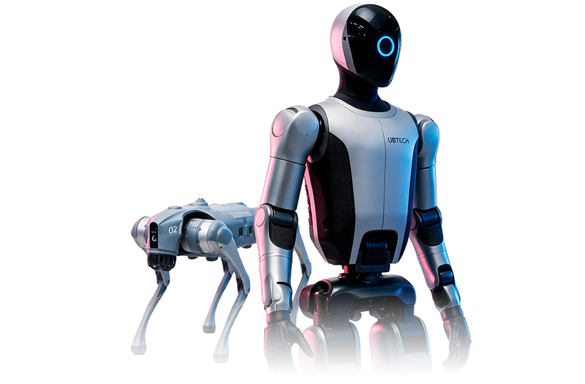 robòtica humanoide, robots quadrúpedes i robots col·laboratius