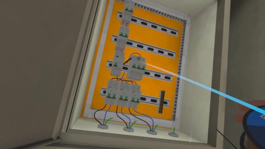 Electrical panels simulator