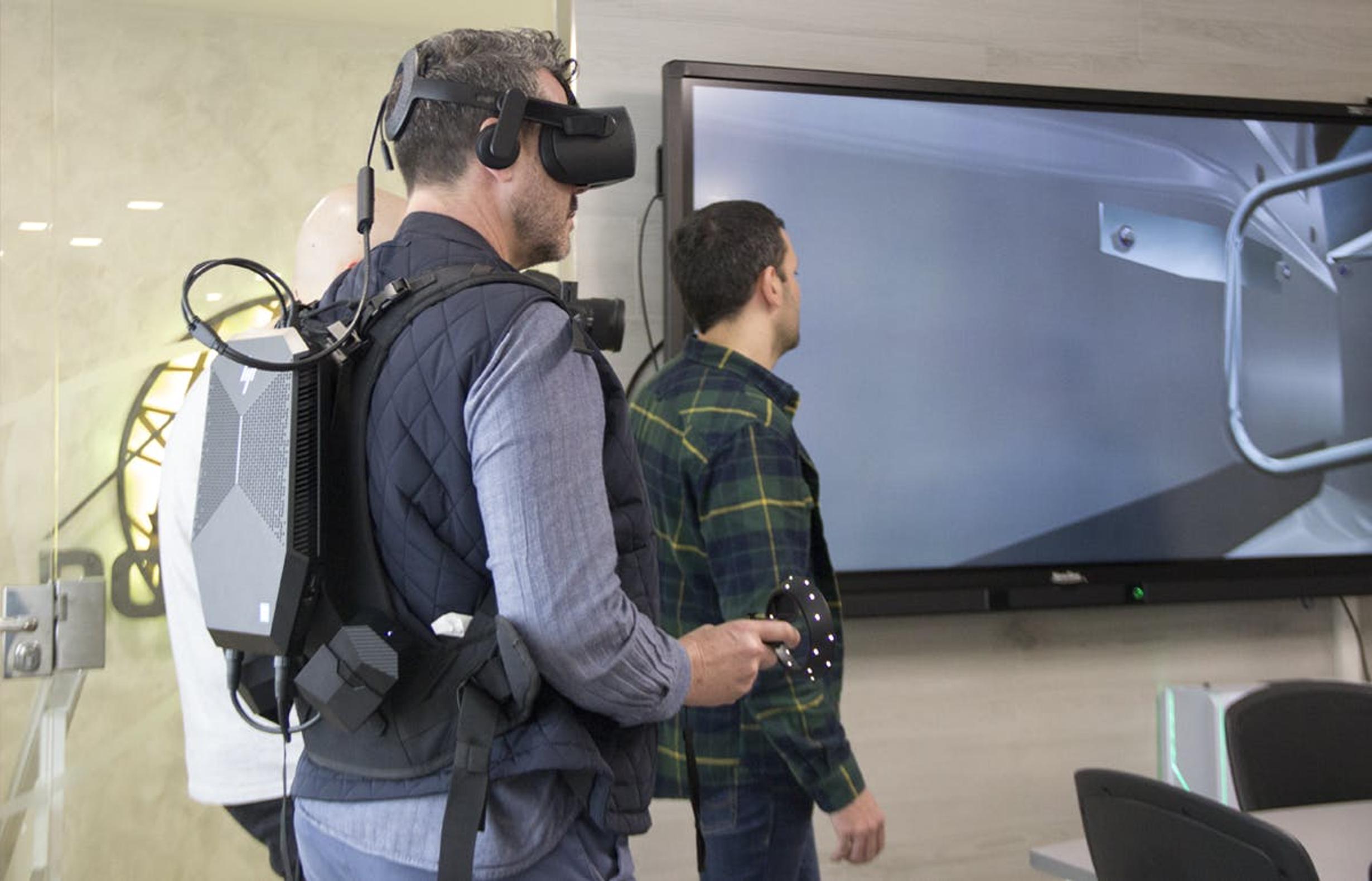 The Virtual Reality project created for Rotecna improves the efficiency of its design department