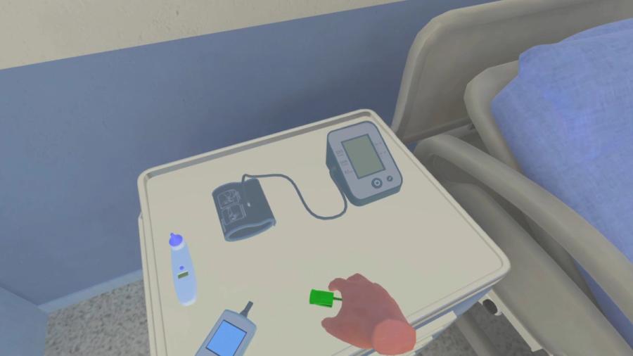 TCAE Nursing Assistant VR simulator