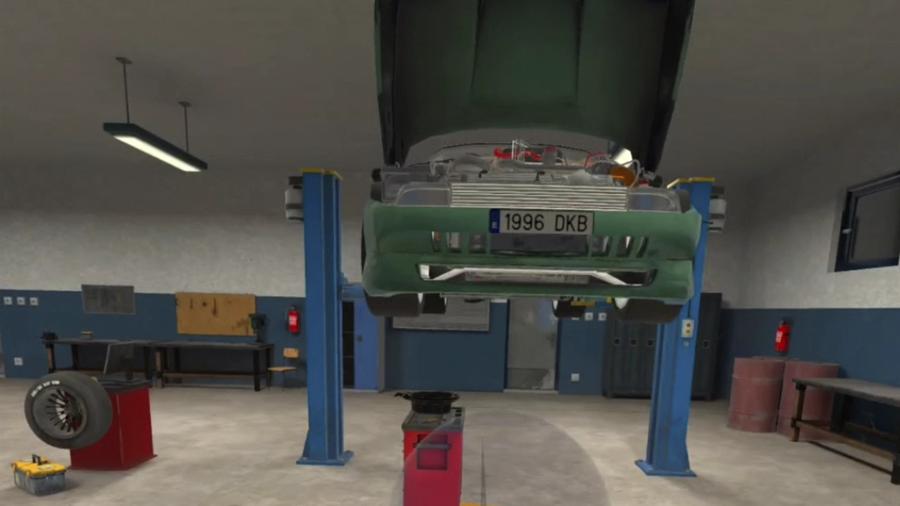 VR MOT and mechanical workshop simulator