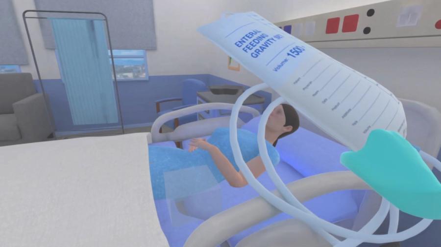 TCAE Nursing Assistant VR simulator