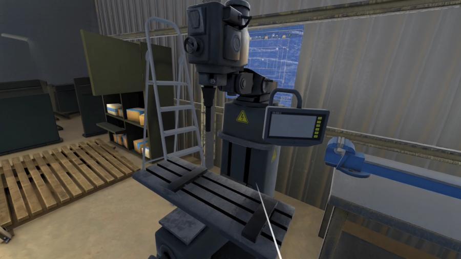 Mechanical Manufacturing VR simulator
