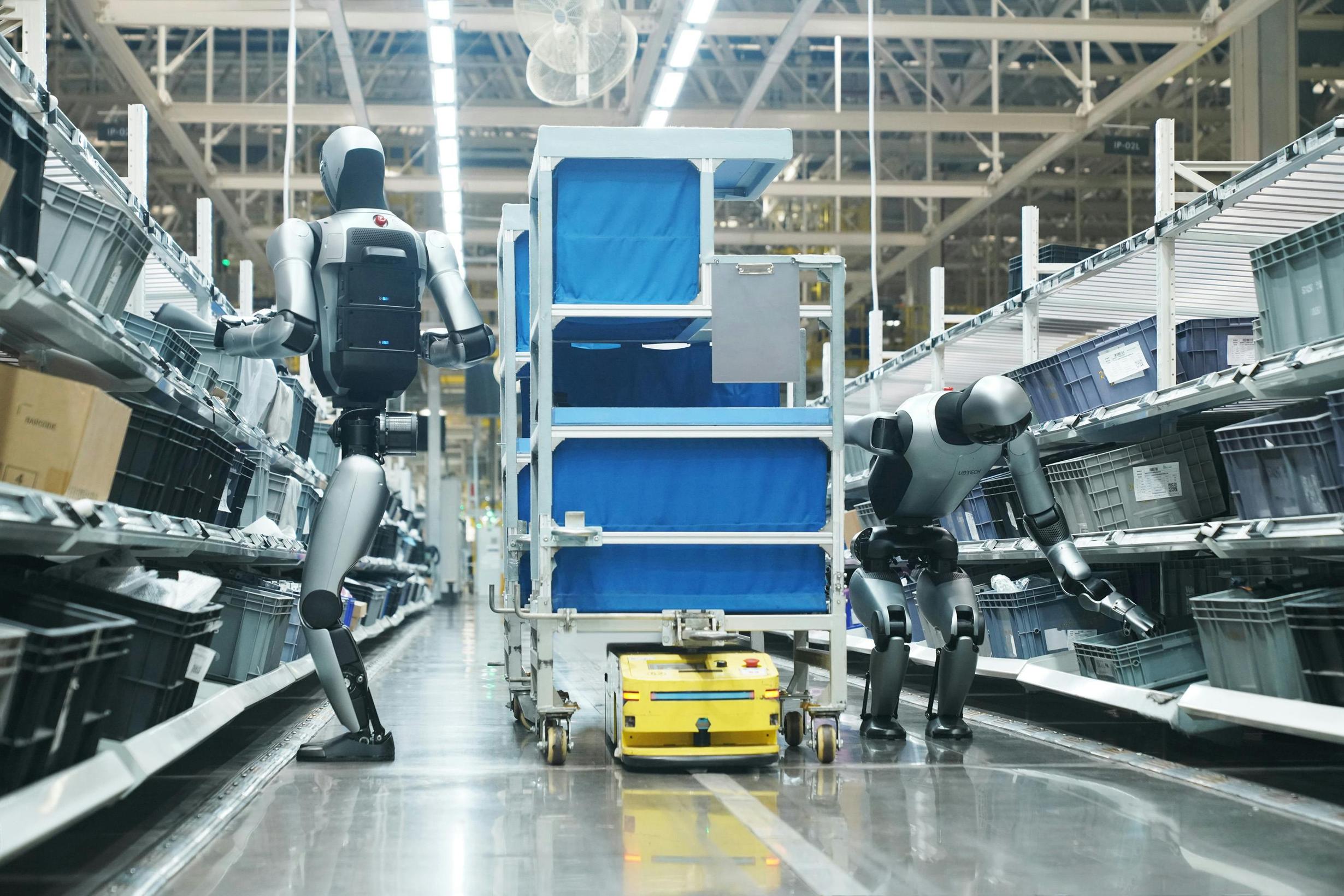 Els robots humanoides industrials d'UBTECH ja formen part de l'ecosistema d'INVELON