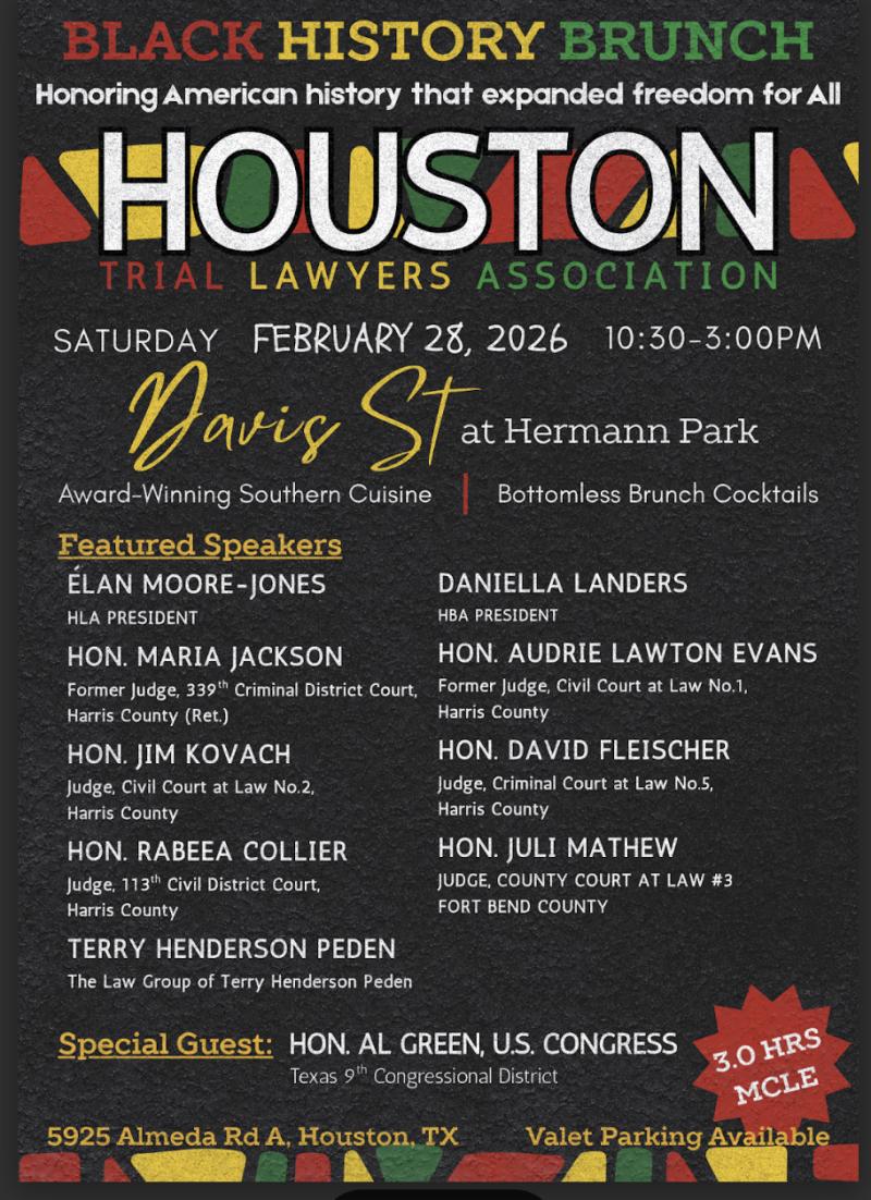 Black History Brunch event flyer