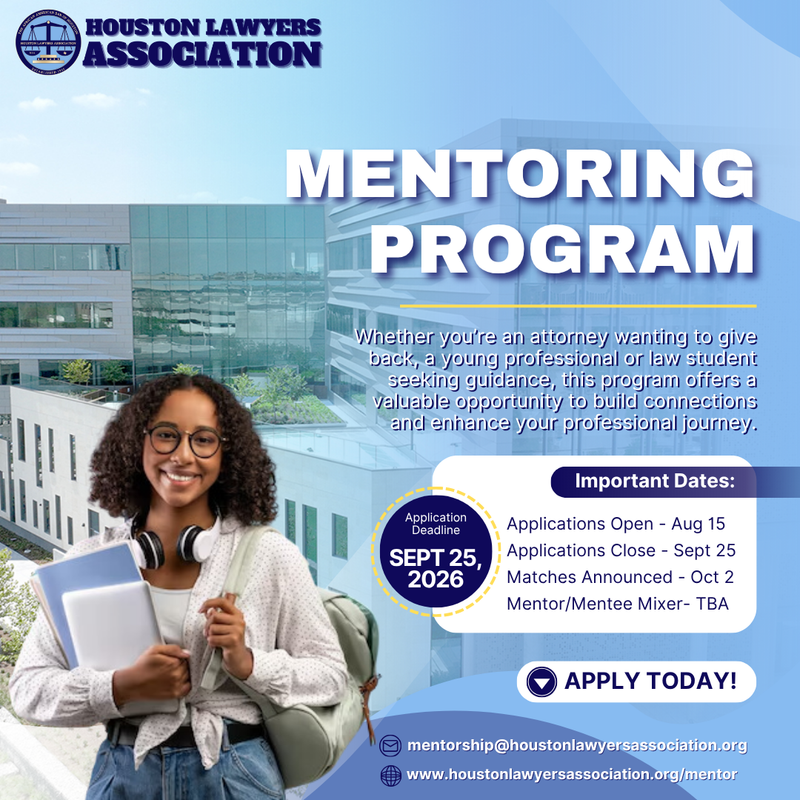 Mentorship Program event flyer