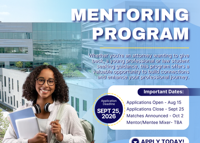 Mentorship Program event flyer