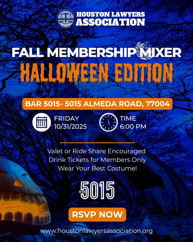 FALL MEMBERSHIP MIXER: Halloween Edition event flyer