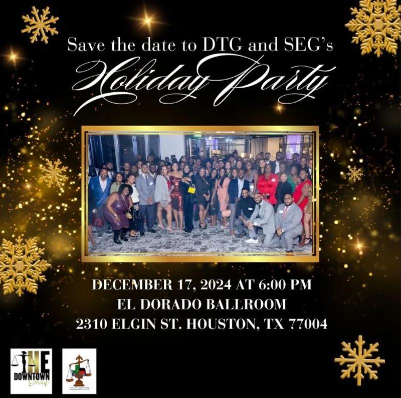 Annual Holiday Party event flyer