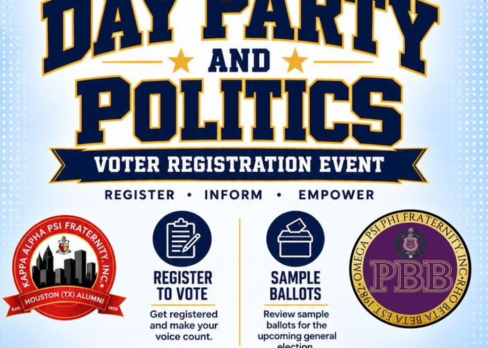 Day Party & Politics event flyer