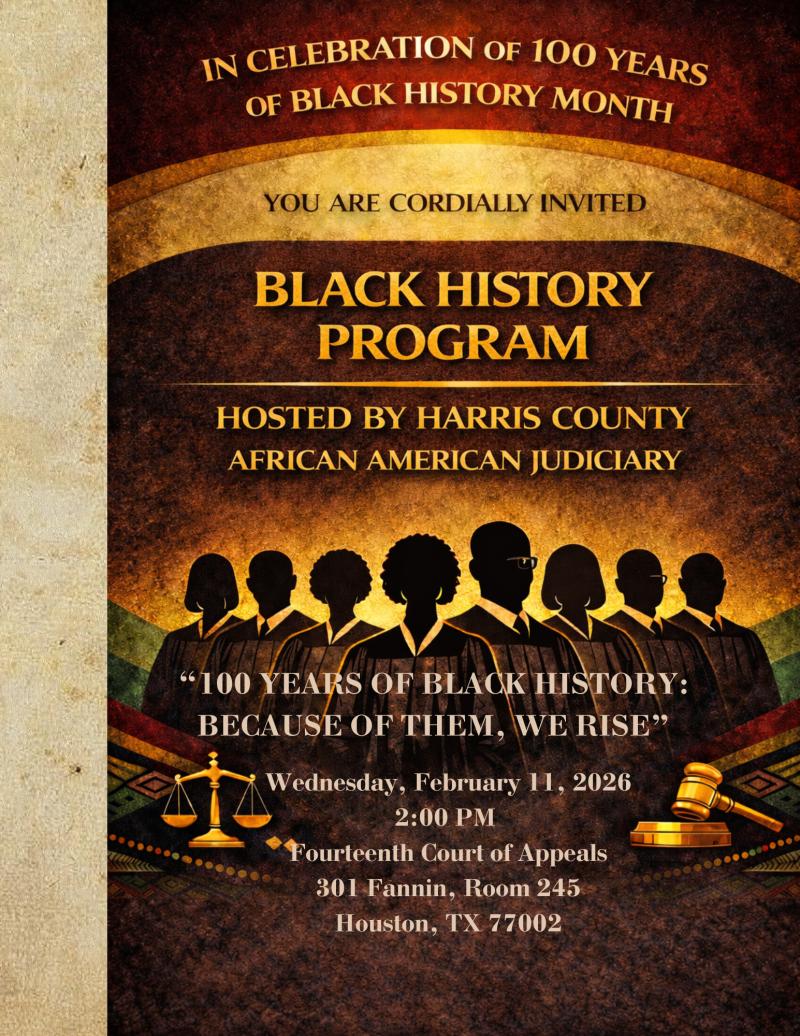 Presidents’ Social event flyer