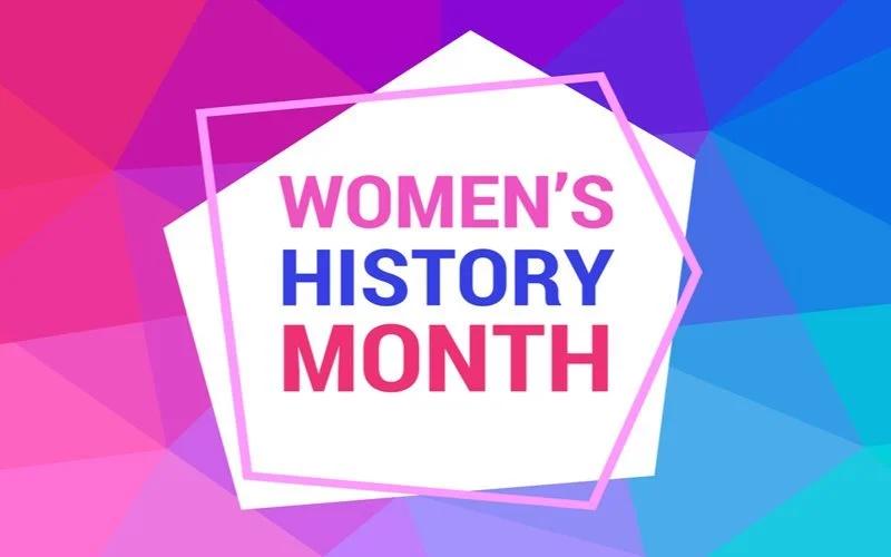 Women's History Month Panel event flyer