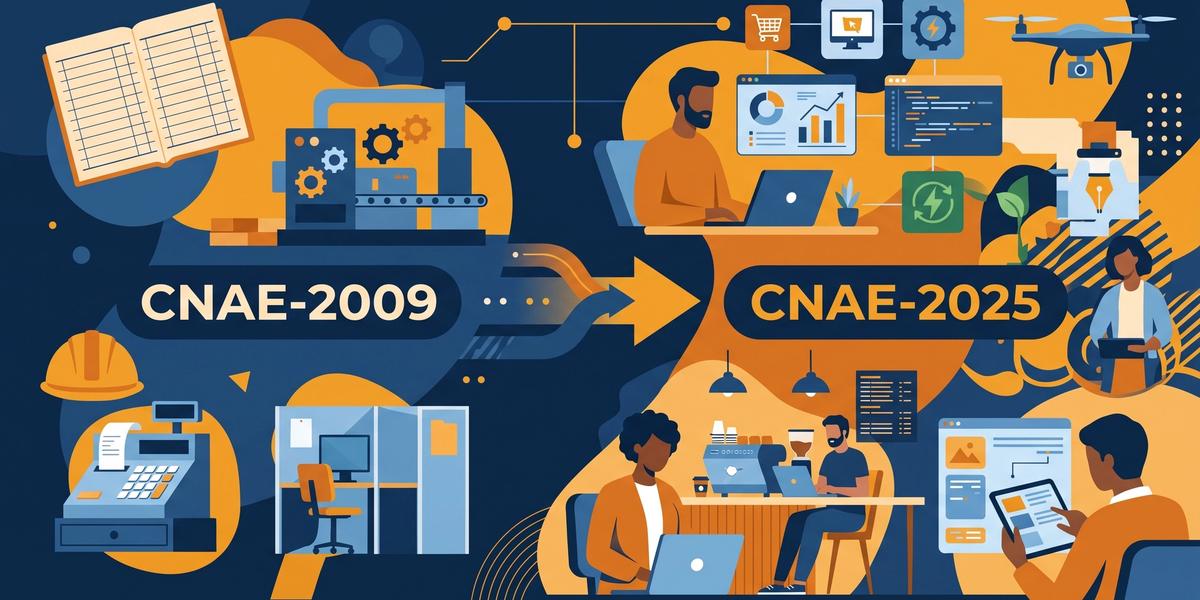 La CNAE-2025 sustituye a la CNAE-2009: qué cambia para autónomos