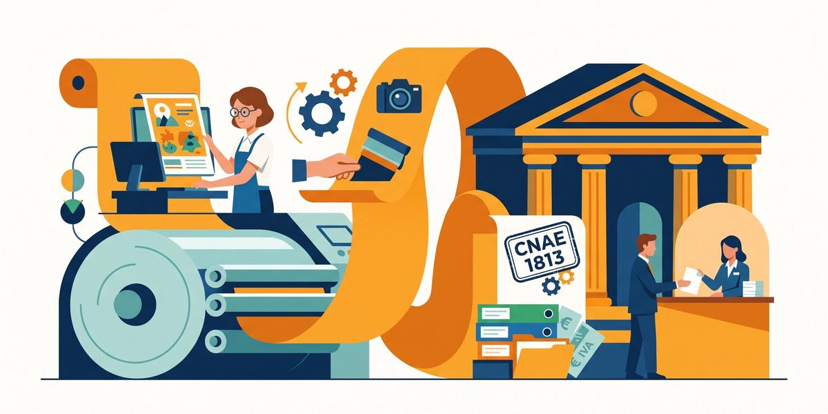 Guía del código CNAE 18.13