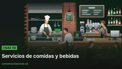 Guía del código CNAE 56