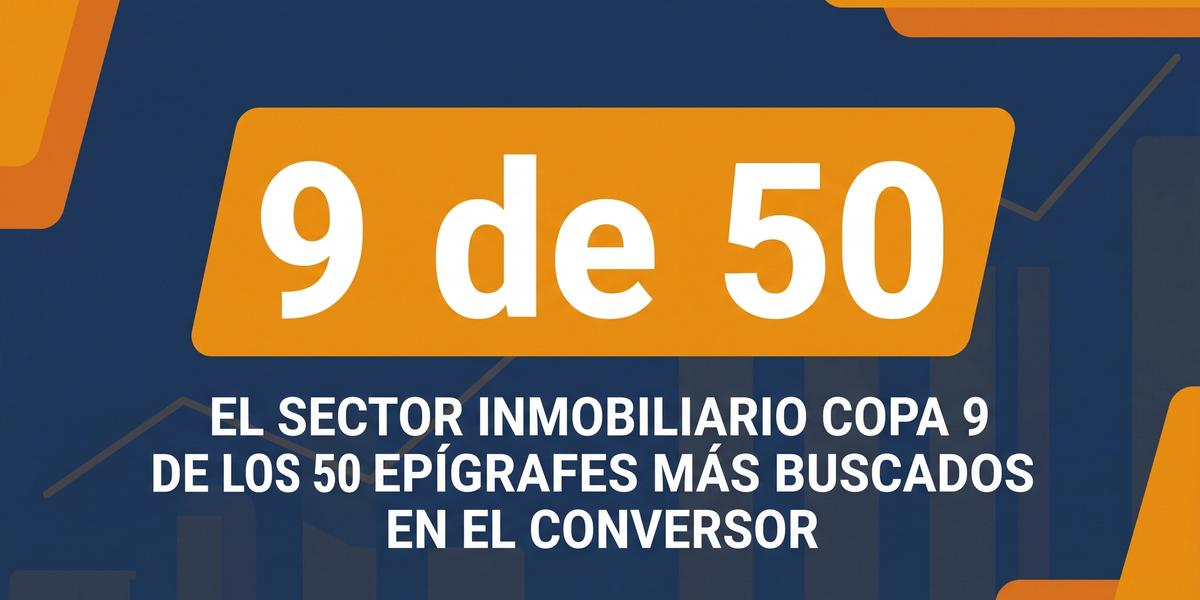 Estadísticas CNAE/IAE: lo más buscado en la semana 29 de 2026