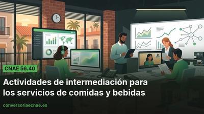 Guía del código CNAE 56.40