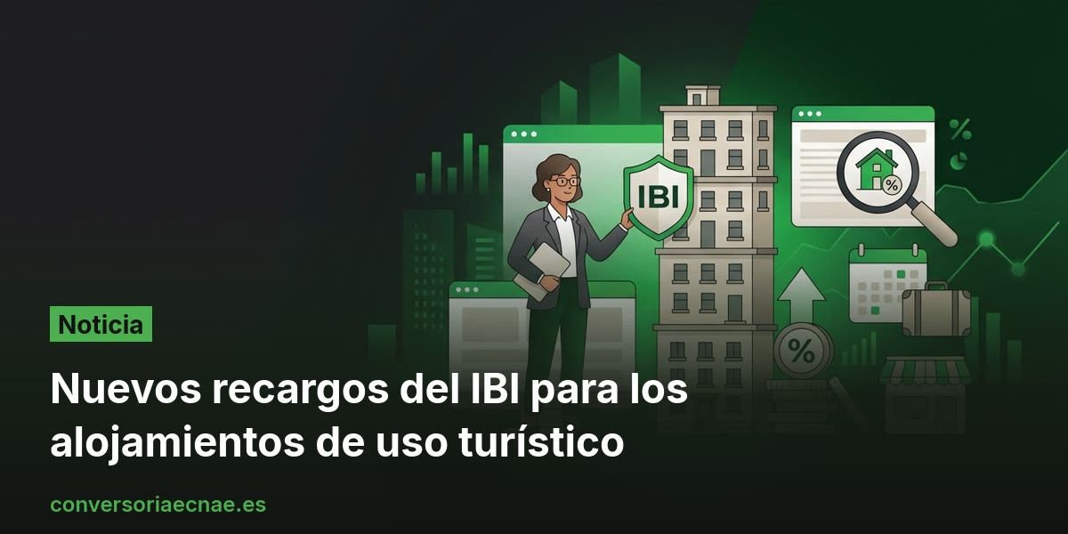 Nuevos recargos del IBI para los alojamientos de uso turístico