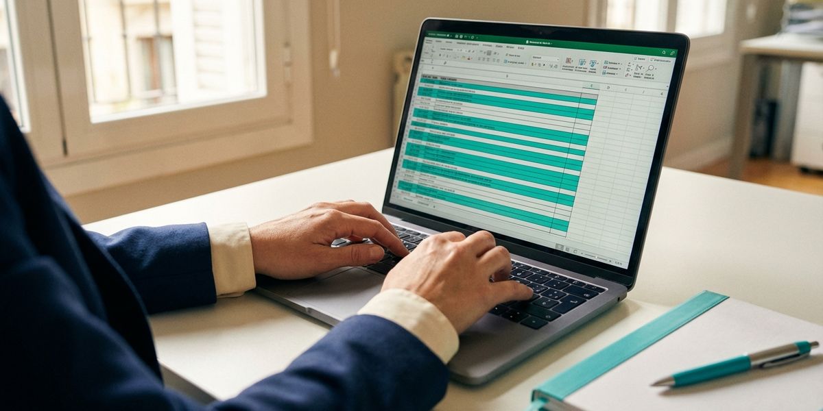 Gestoría revisando códigos CNAE 2025 en una pantalla con una API