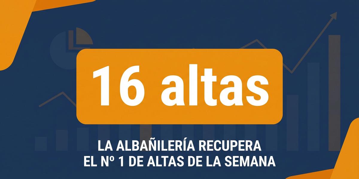 Estadísticas CNAE/IAE de la semana 34 de 2026