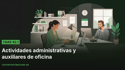 Guía del código CNAE 82.1