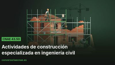 Guía del código CNAE 43.50