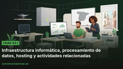 Guía del código CNAE 63.1