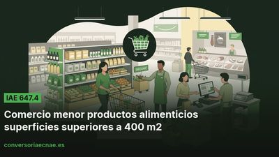 Guía del código IAE 647.4