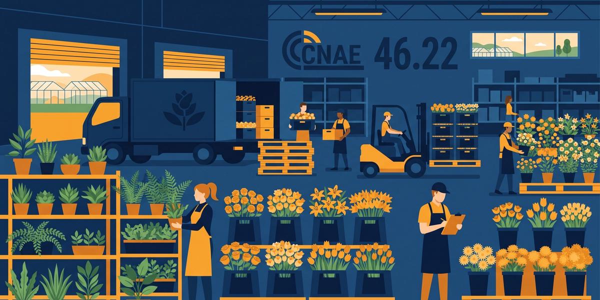 Guía del código CNAE 46.22