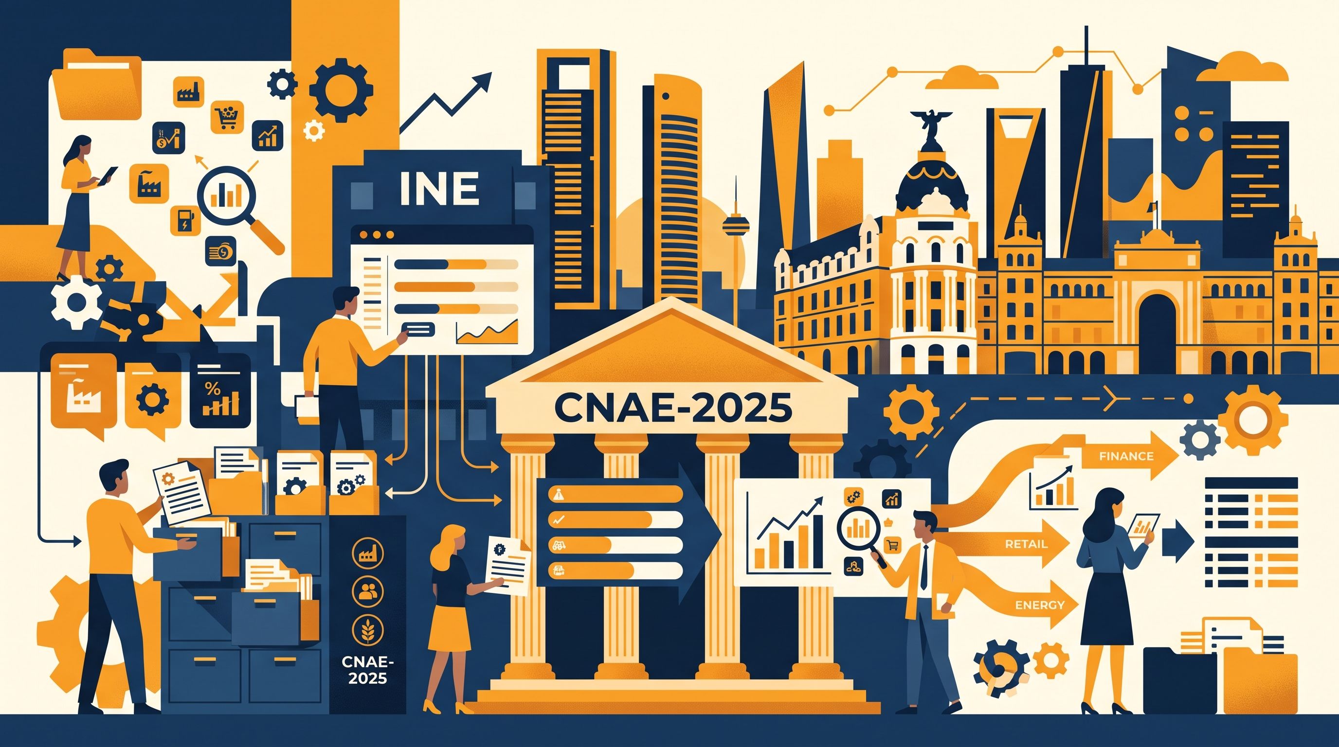 CNAE-2025: el INE ya incorpora la nueva clasificación de actividades
