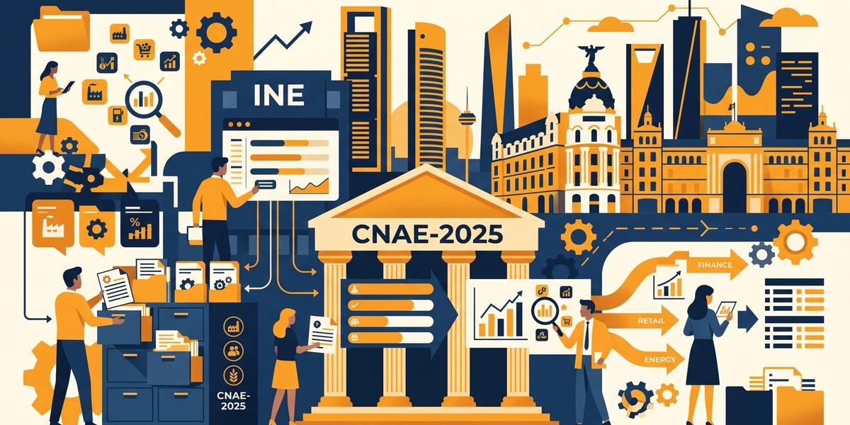 CNAE-2025: el INE ya incorpora la nueva clasificación de actividades