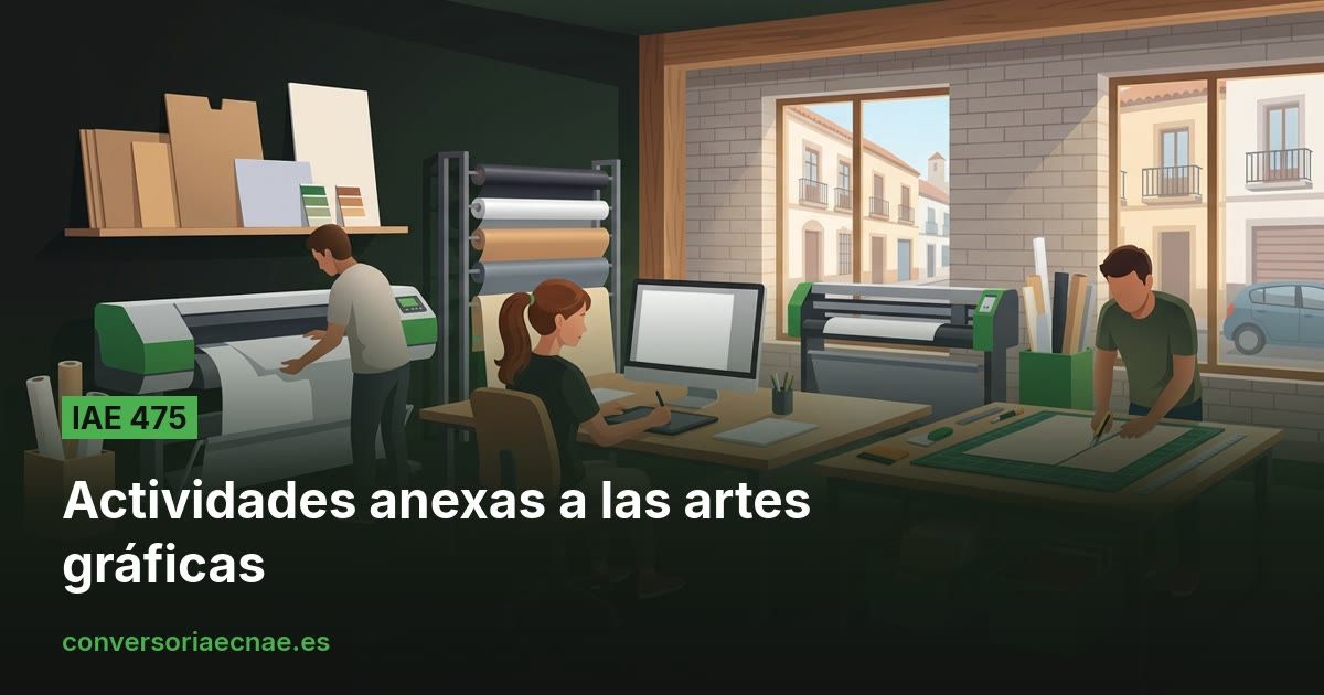 Guía del código IAE 475