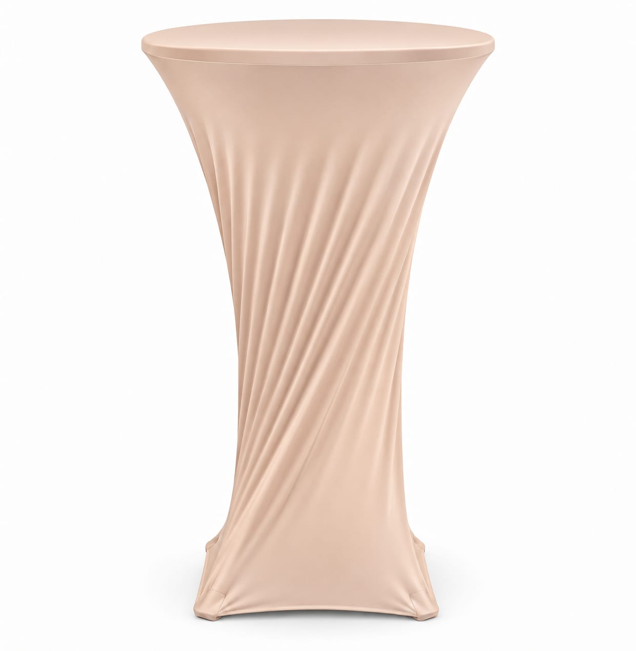 Lycra para mesa coctelera — Crema