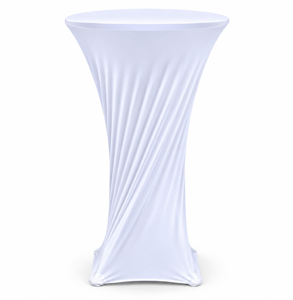 Lycra para mesa coctelera — Blanco